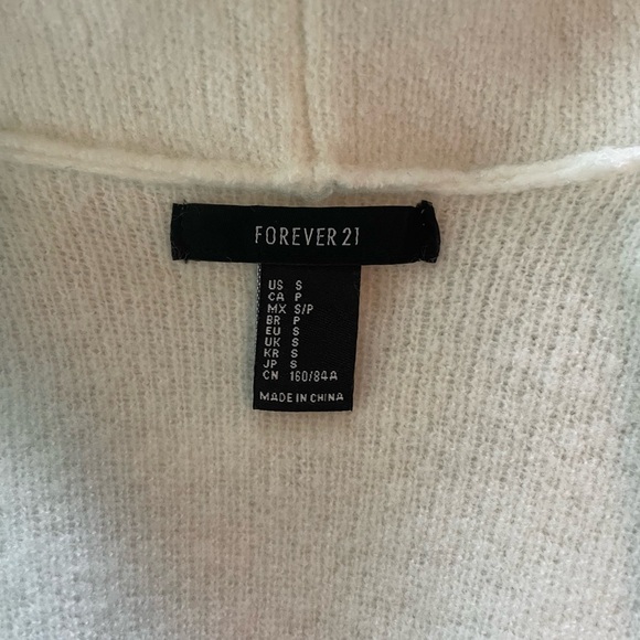 Drape Front Long Cardigan | Size S - Picture 4 of 4